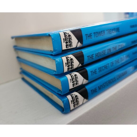 Hardy Boys Book Bundle (4) Franklin W. Dixon 1, 2, 3, 54 Vintage Hardcovers - Picture 9 of 12